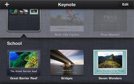Keynote – Professionelle Präsentationen jetzt auch auf dem iPhone und iPod touch erstellen und vorführen