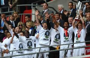 Swans in Wembley: In  remembrance of Besian Idrizaj