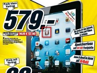 iPad mit Jailbreak bei Media Markt.