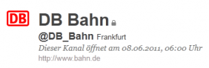 Deutsche Bahn bietet Kundenhilfe via Twitter