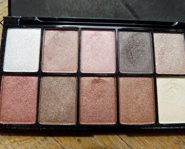 rausgekramt - NYX 10er Palette Romance