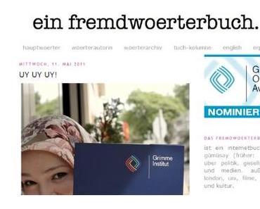 Ein Fremdwörterbuch nominiert