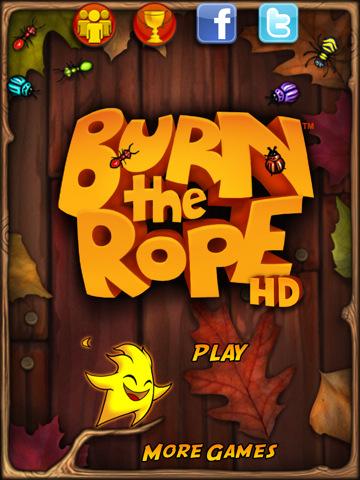 Burn the Rope HD – Bist du ein kleiner Feuerteufel?