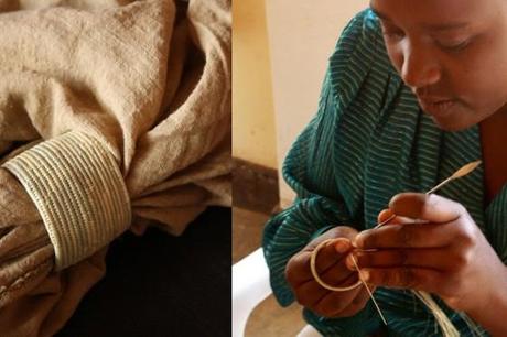 zeitgenössische Textilproduktion in Ruanda