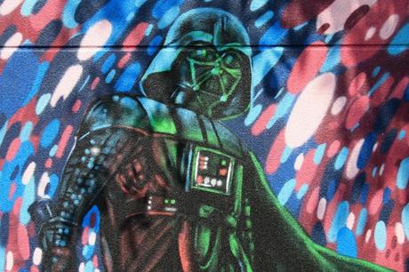 Ein Star Wars Graffiti