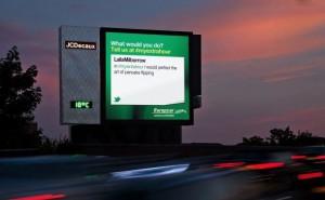 Social Media Goes Billboard