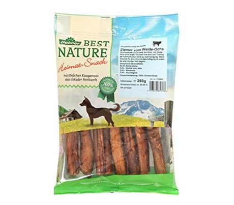 Dehner Best Nature Hundesnack, Ochsenziemer, 250 g