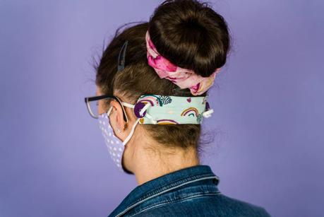 Ear Saver: Anleitung für ein Knopf-Band für genähte Mundschutz Masken