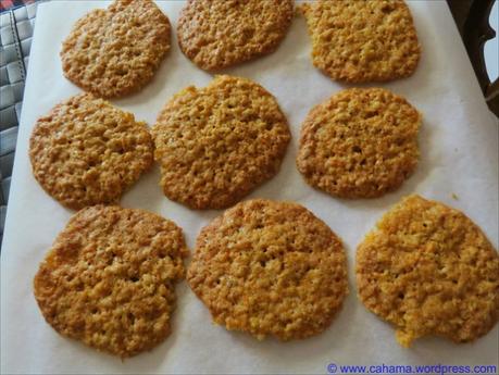 Möhren-Haferflocken-Cookies