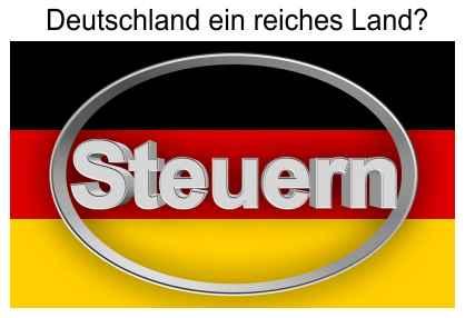 Ist Deutschland reich, wenn viele Menschen einen Monat ohne Einkünfte nicht überbrücken können?