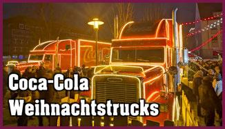 Coca-Cola-Trucks, Weihnachtstrucks, Hobbyfamilie Blog
