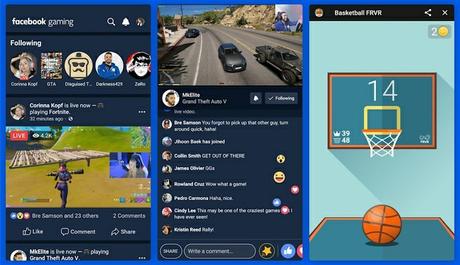 Facebook Gaming: eine neue Anwendung, die wie Twitch und YouTube aussieht