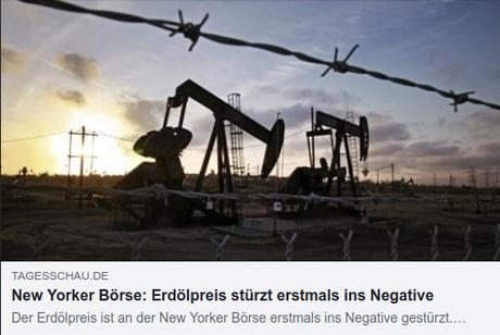 economy | Erdölpreis im Negativen