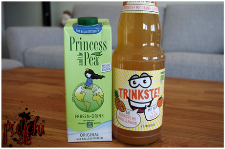 PRINCESS AND THE PEA® Erbsendrink Original mit Ballaststoffen || Klindworth TRINKSTE! Rooibos mit Orange & Ananas