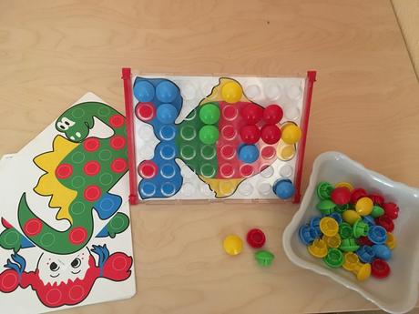 Besten Spielzeug für Kinder ab 2 Jahre Fantacolor von Quercetti Farben Steckspiel
