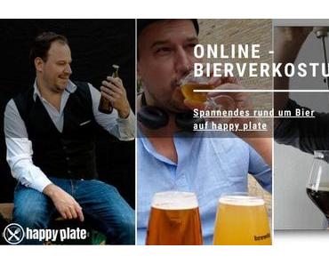Online-Bierverkostungen auf happy plate