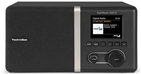 TechniSat DIGITRADIO 300 C – DAB+/UKW Radio – Digitalradio inkl. integriertem Radiowecker mit 2 einstellbaren Weckzeiten