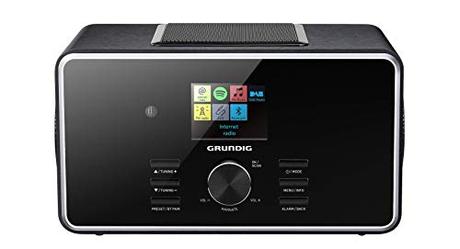 Grundig DTR 6000 2.1 BT DAB+ WEB „All-in-one“-Internetradio mit Bluetooth, Multiroom und Empfang Schwarz