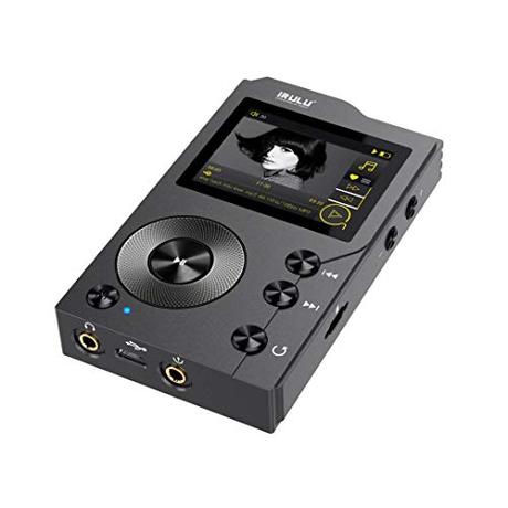 iRULU F20 High Res MP3 Player Bluetooth 4.0, Digitaler MP3 Audio Player mit DAC inklusive 32GB SD, erweiterbar bis 256GB