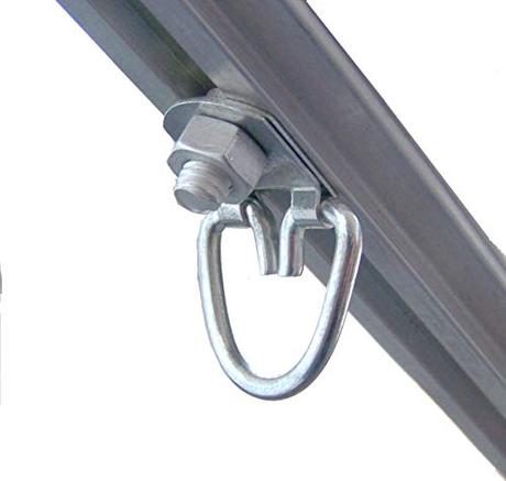 Gewächshaus Clips Aluminium (10 St.)