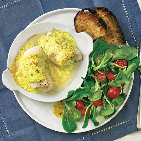 Fischfilet mit Kräuter-Hollandaise