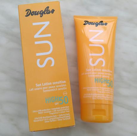 [Werbung] Douglas Sun Sonnenmilch Sensitive SPF 50 + Wimpernserum Inventur 2020