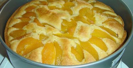 Pfirsich – Vanillekuchen