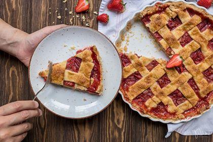 Erdbeer-Blechkuchen – einfach und schnell gemacht