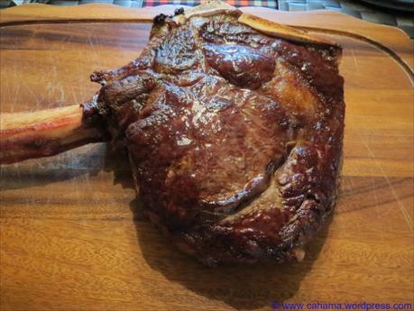 Tomahawk-Steak à la Plancha