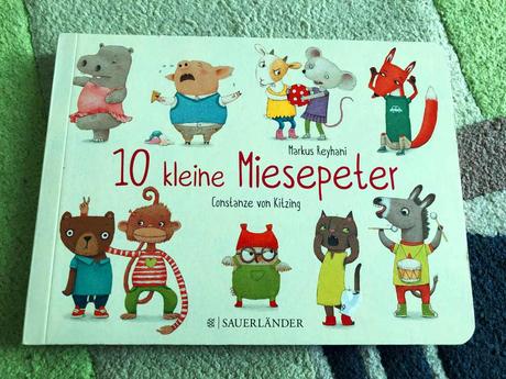 Zahlen lernen mit 10 kleine Miesepeter