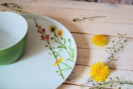 Mit der Wildblume Serie kommen selten gewordene Blumen und Gräser auf den Tisch #Kahla #Porzellan #Geschirr