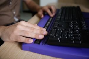 PC Tastatur für Blinde