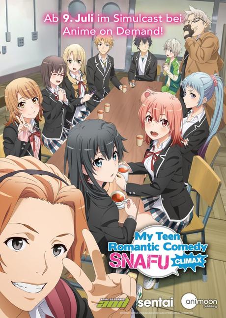 My Teen Romantic Comedy: Dritte Staffel im Simulcast bei Anime on Demand