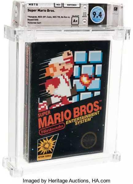 Original Super Mario Bros. Spiel für einen Haufen Geld