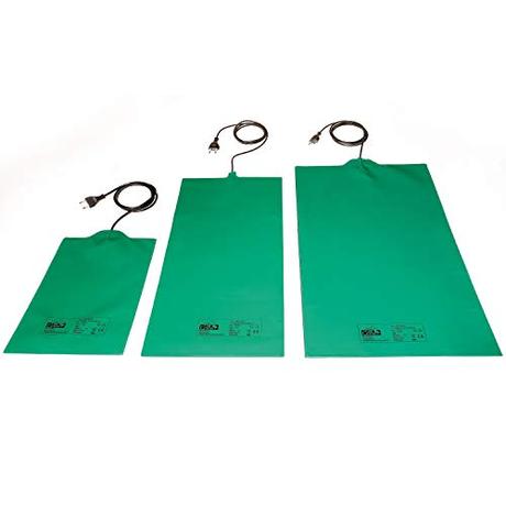 Bio Green Anzucht Wärmeplatte, grün, flexibel, 25 x 35 cm,