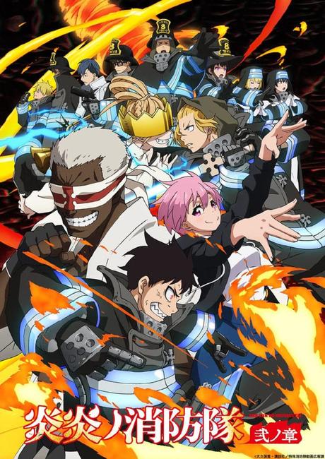 Fire Force: Neues Visual zur zweiten Staffel veröffentlicht
