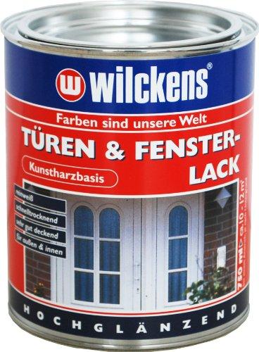 TÜRENLACK-FENSTERLACK 750 ml REINWEIß schnelltrockend ca. 10-12 m²