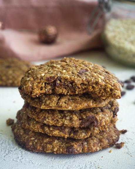 Gesunde Kekse (Vegane Peanut Butter Cookies)