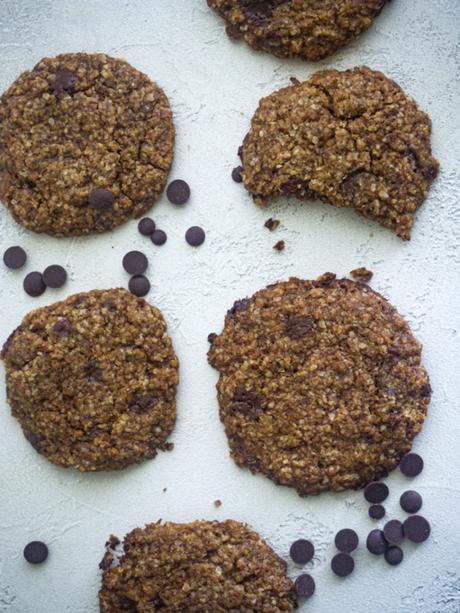 Gesunde Kekse (Vegane Peanut Butter Cookies)