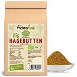 Bio Hagebuttenpulver 1Kg | ganze Hagebutte gemahlen | 100% ECHTES Bio Hagebutten Pulver in...