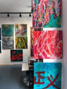 Kunst im Westend – zu Besuch bei Claudia Botz im Atelier