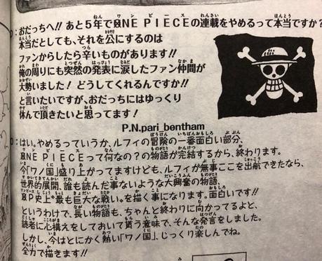 One Piece: Oda verspricht die größte Schlacht nach „Wano Kuni“