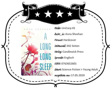 A Long, Long Sleep by Anna Sheehan