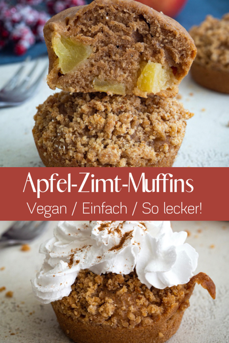 Einfache Apfel-Zimt-Muffins