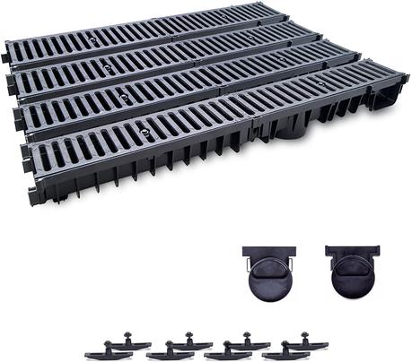 4 m Entwässerungsrinne mit Dichtung