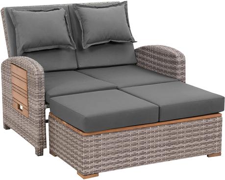 Greemotio Rattan Lounge