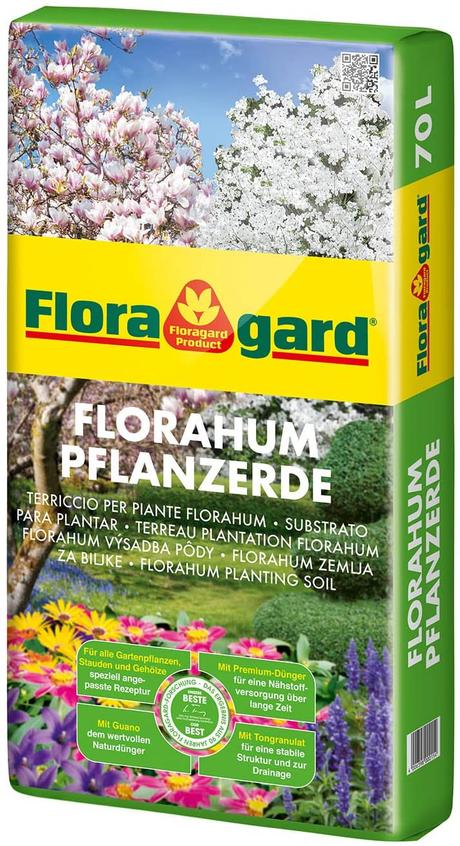 Floragard Florahum Pflanzenerde 70 L