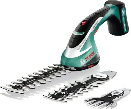 Bosch Akku Strauch- und Grasscheren Set