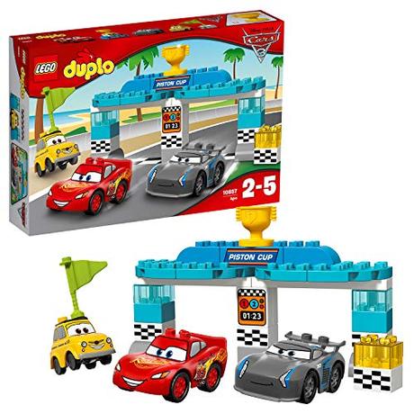 LEGO Duplo 10857 - Piston-Cup-Rennen, Kleinkinder-Spielzeug