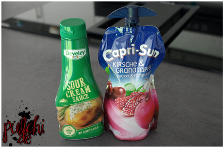 Develey Sour Cream Sauce || Capri-Sun Kirsche & Granatapfel